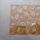 Art deco style service tray signed yves blayo