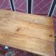 Vintage pine toilet table
