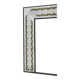 Luigi Brusotti Mid-Century Modern Italian Decorated Mirror, 1940s