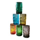 6 Jeoffrey Baxter Bark Glasses