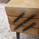 Travailleuse basse en bois