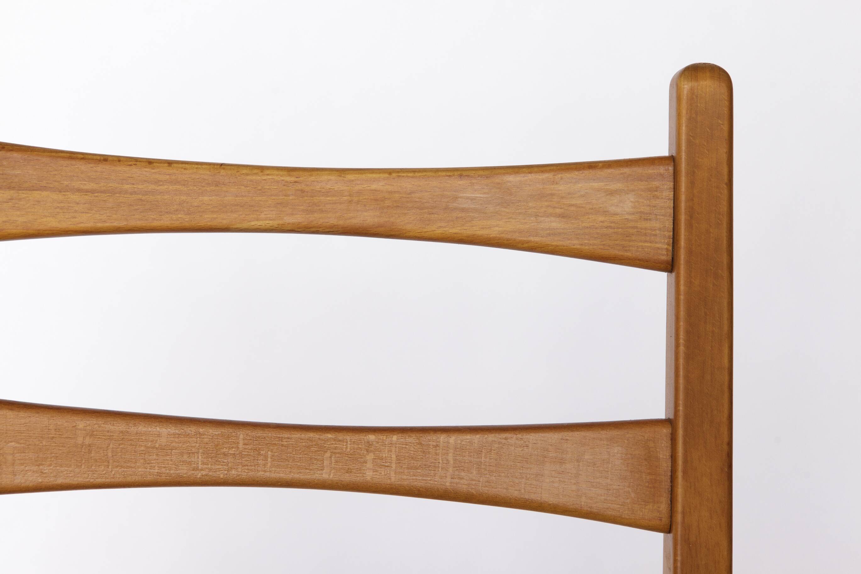 1 of 3 Vintage 1960s/70s Dining Chair, German Mid-Century Modern Chair