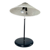 Lampe de table en verre dépoli par Af Cinquanta, Italie, années 1980.