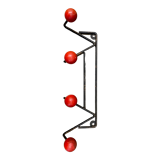 Vintage coat rack
