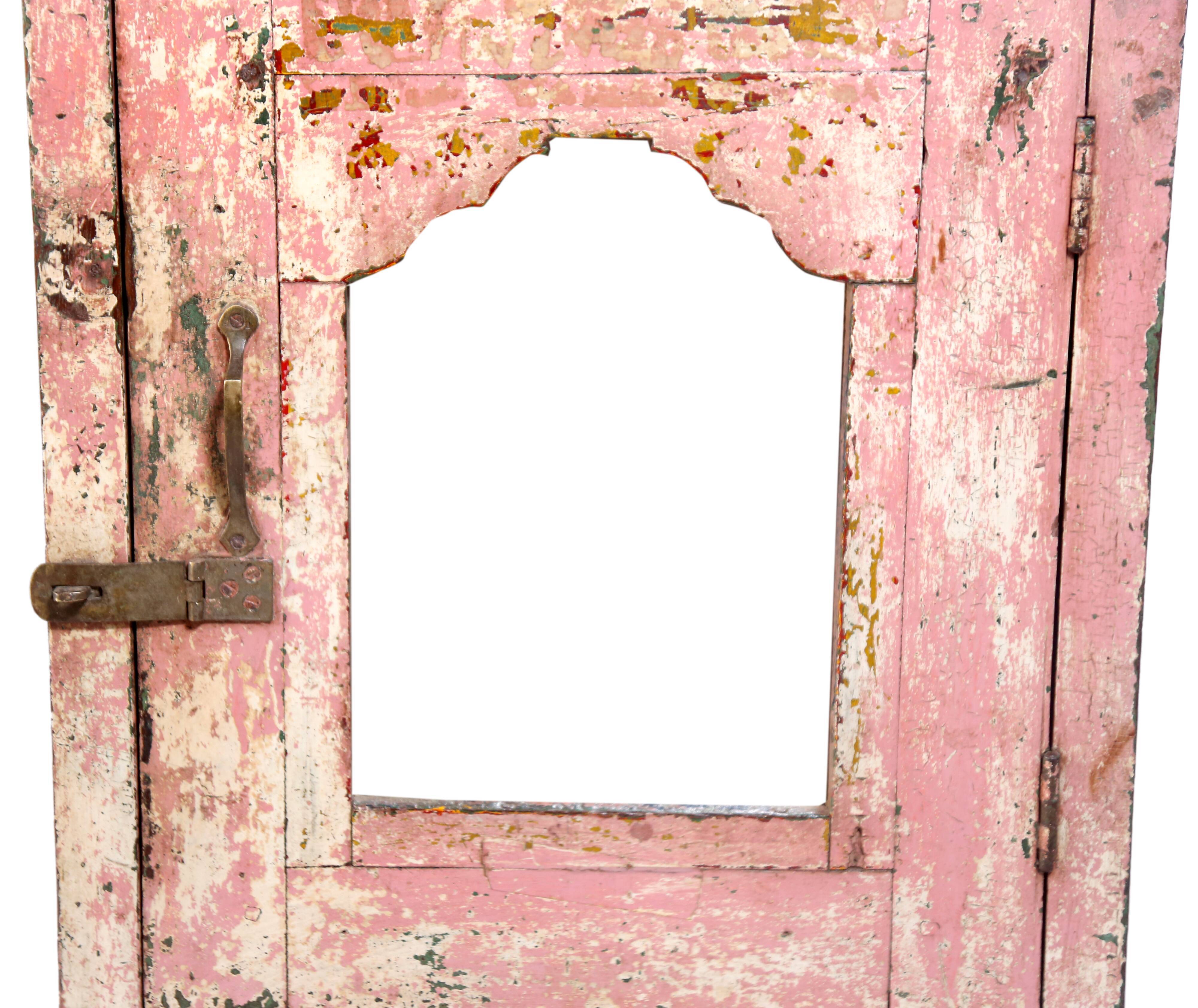 Old Burmese teak bedside