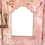 Old Burmese teak bedside