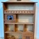 Wooden house shelf
