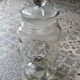 Old "candy" English / old vintage-old bottle jar