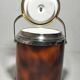 Acrylic and metal ice bucket. Spain, 1970s.