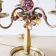 Pair of old Murano girandoles with fruits