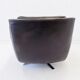 ESA model 802 pair of black leather lounge chairs by Werner Langenfeld