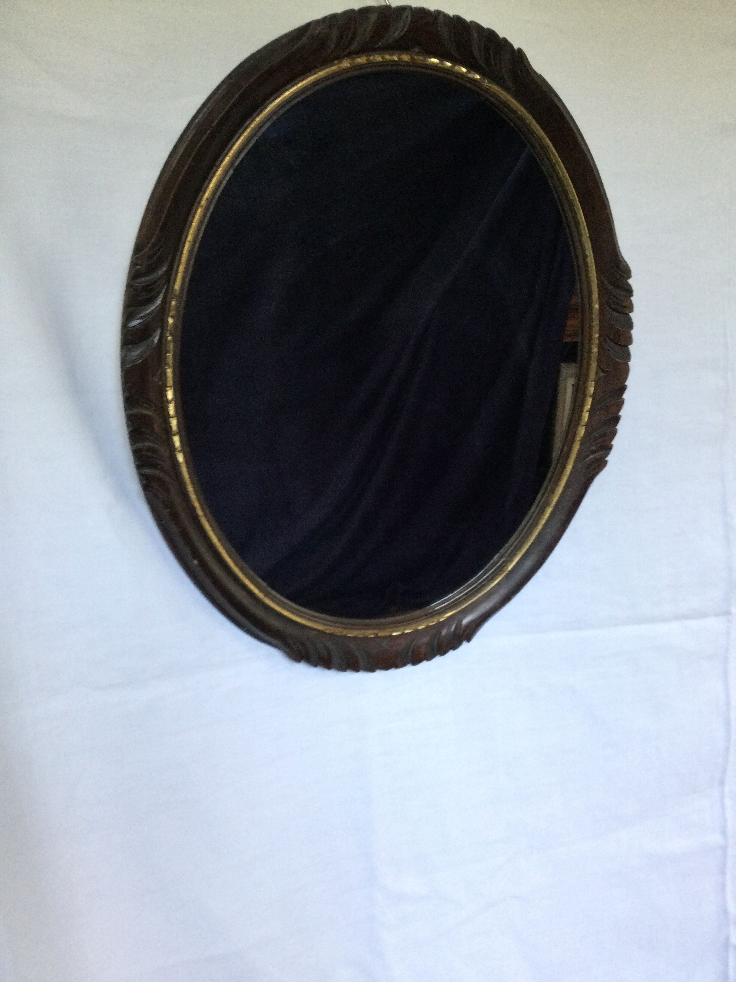Miroir en bois