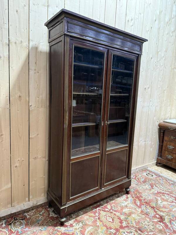 Library - Louis XVI style display case from the Napoleon III period