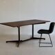 A large wooden desk. Italy 70s