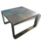 Table d'appoint brutaliste de Paul Kingma, années 1960