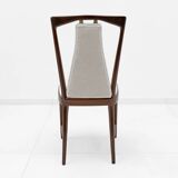 Set of 6 Osvaldo Borsani Mid-Century Modern Italian Bouclè Dining Chairs