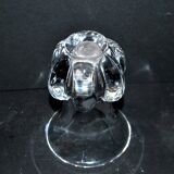 Modernist design vase in Vannes Le Châtel crystal