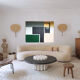 Large abstract acrylic painting for living room 116x97cm