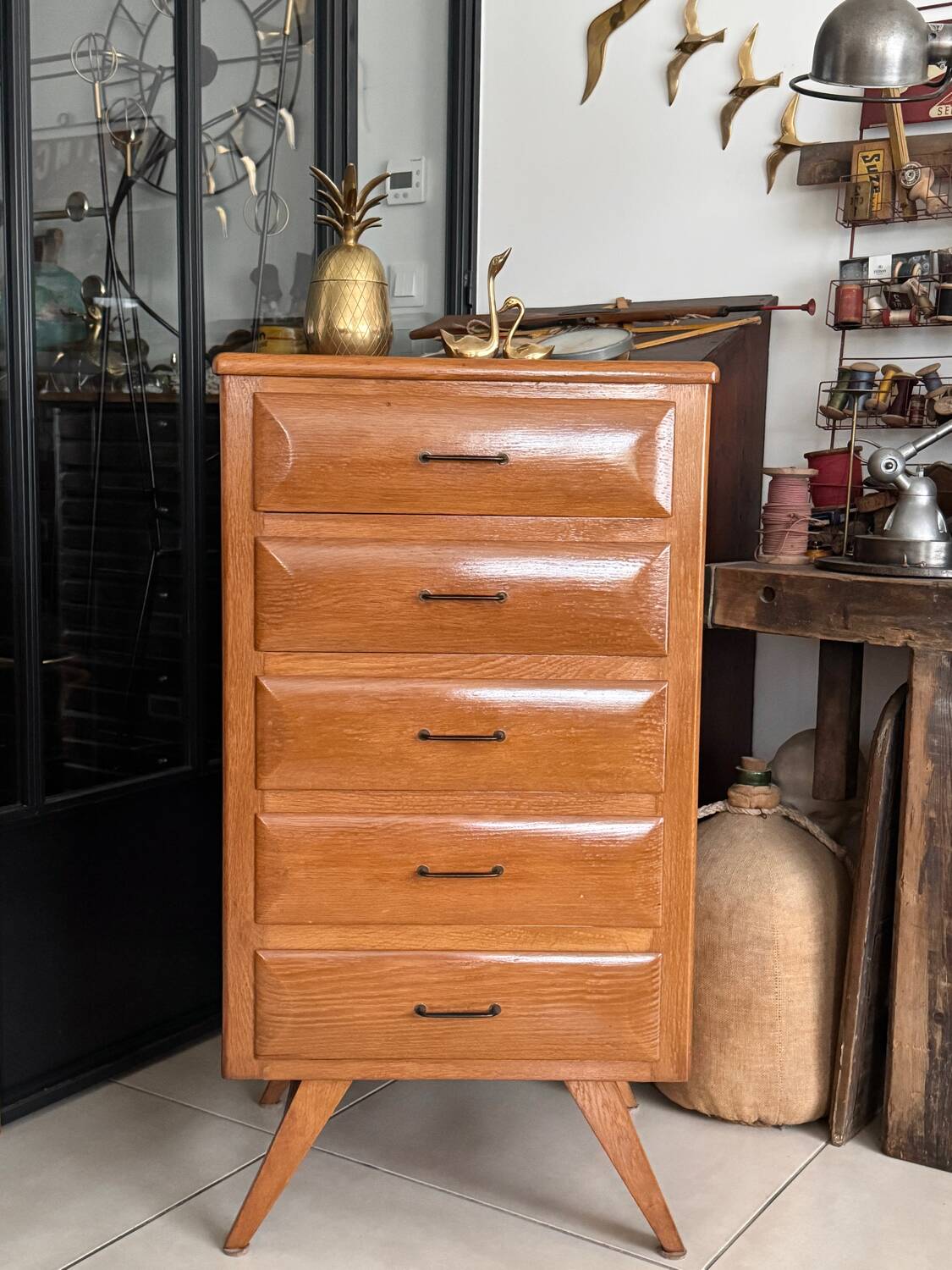 Commode chiffonnier vintage
