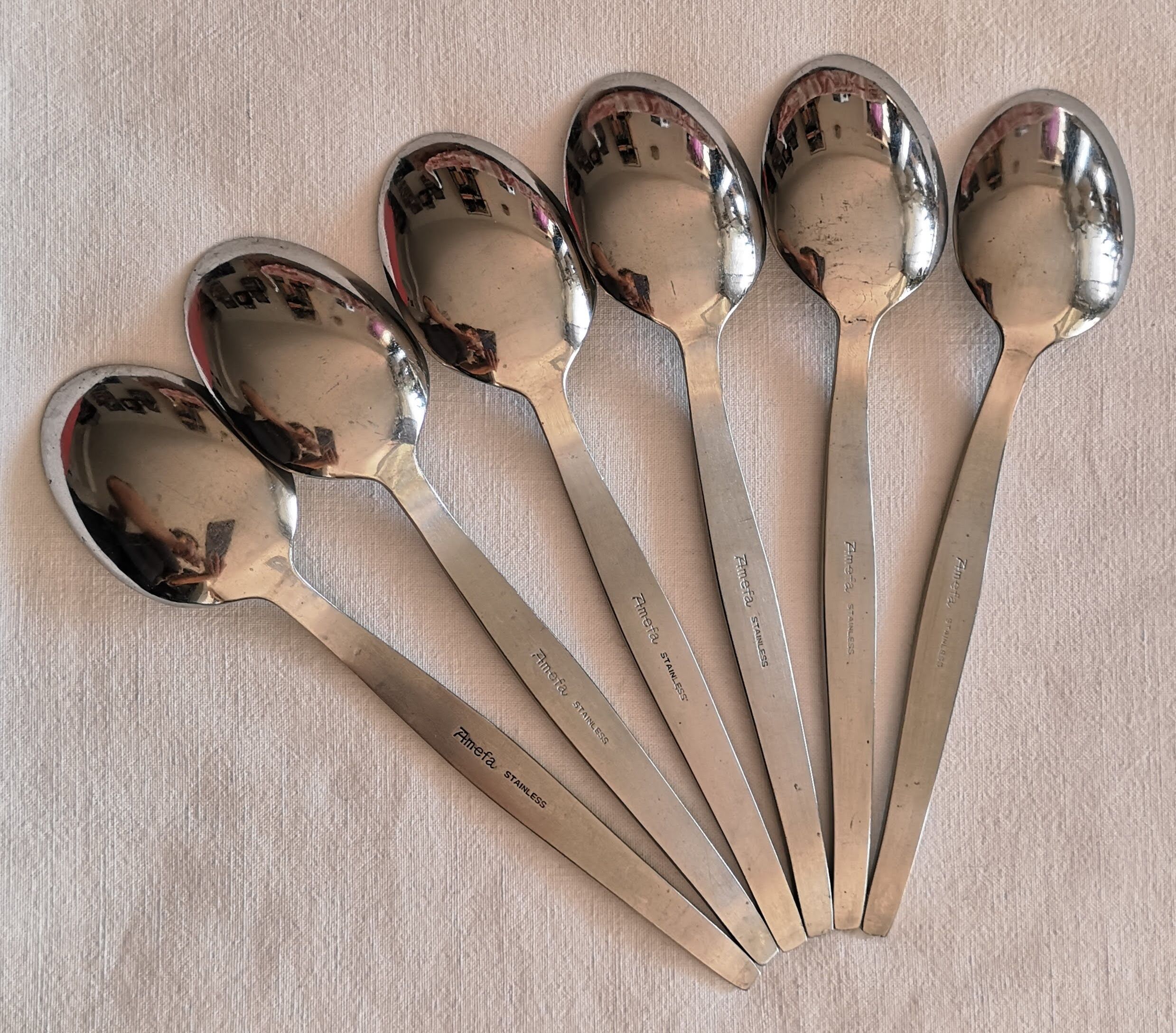 Lot cutlery stainless steel Amefa 70s