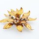 Gilt Florentine Flush Mount Light by Hans Kögl
