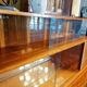 Buffet scandinave vintage en bois, bahut vitrine tchèque, meuble bar années 60