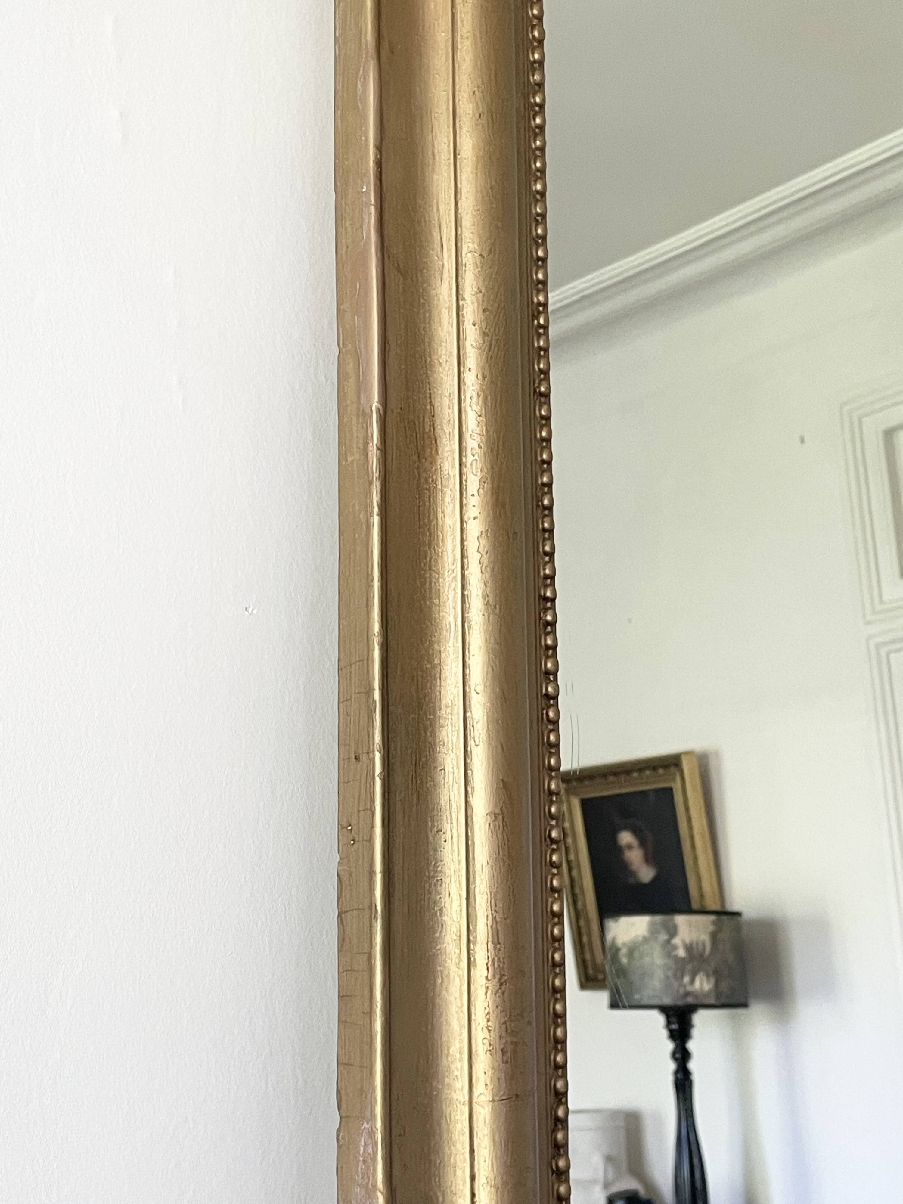 Louis Philippe pearl mirror H120 X W95