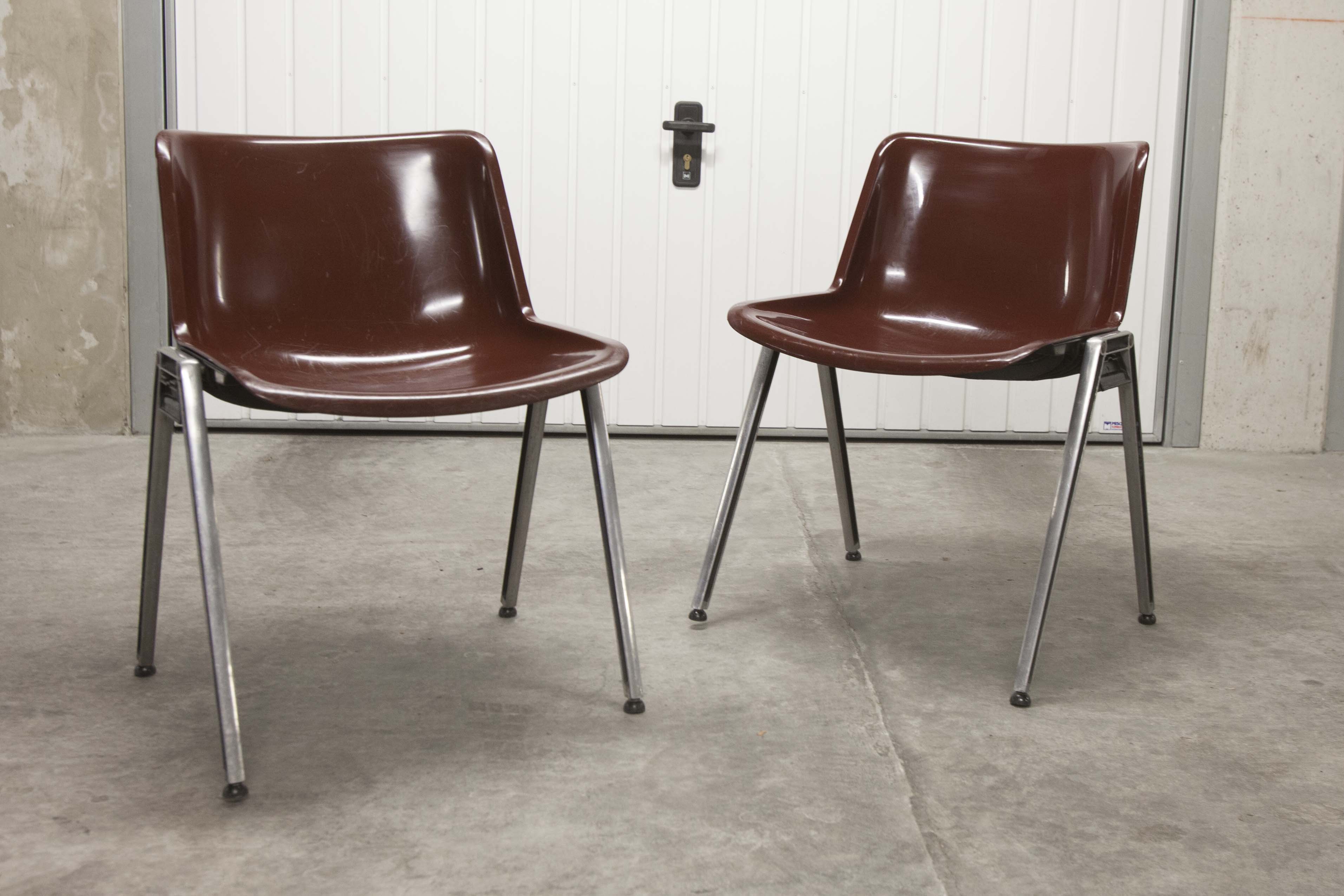 Osvaldo Borsani Modus chairs for Tecno