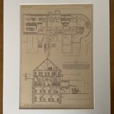 Lithographie sur la vinification de 1921