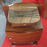 Bedside art deco rosewood