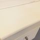 Vintage Bauhaus style desk in melamine and chrome metal from the 1970s.