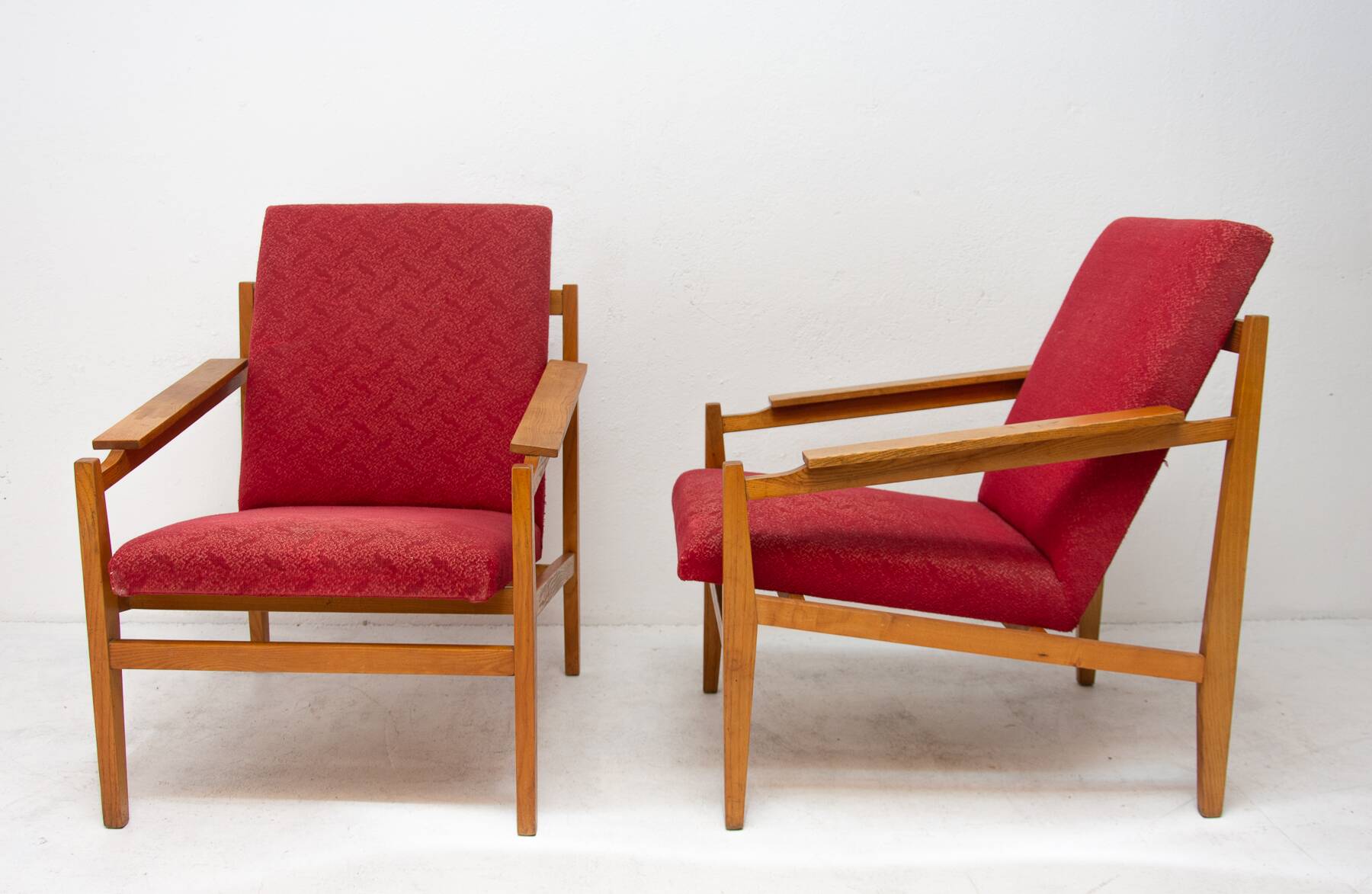Paire de fauteuils vintage de style scandinave, 1960