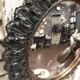 Convex mirror 28 cm black