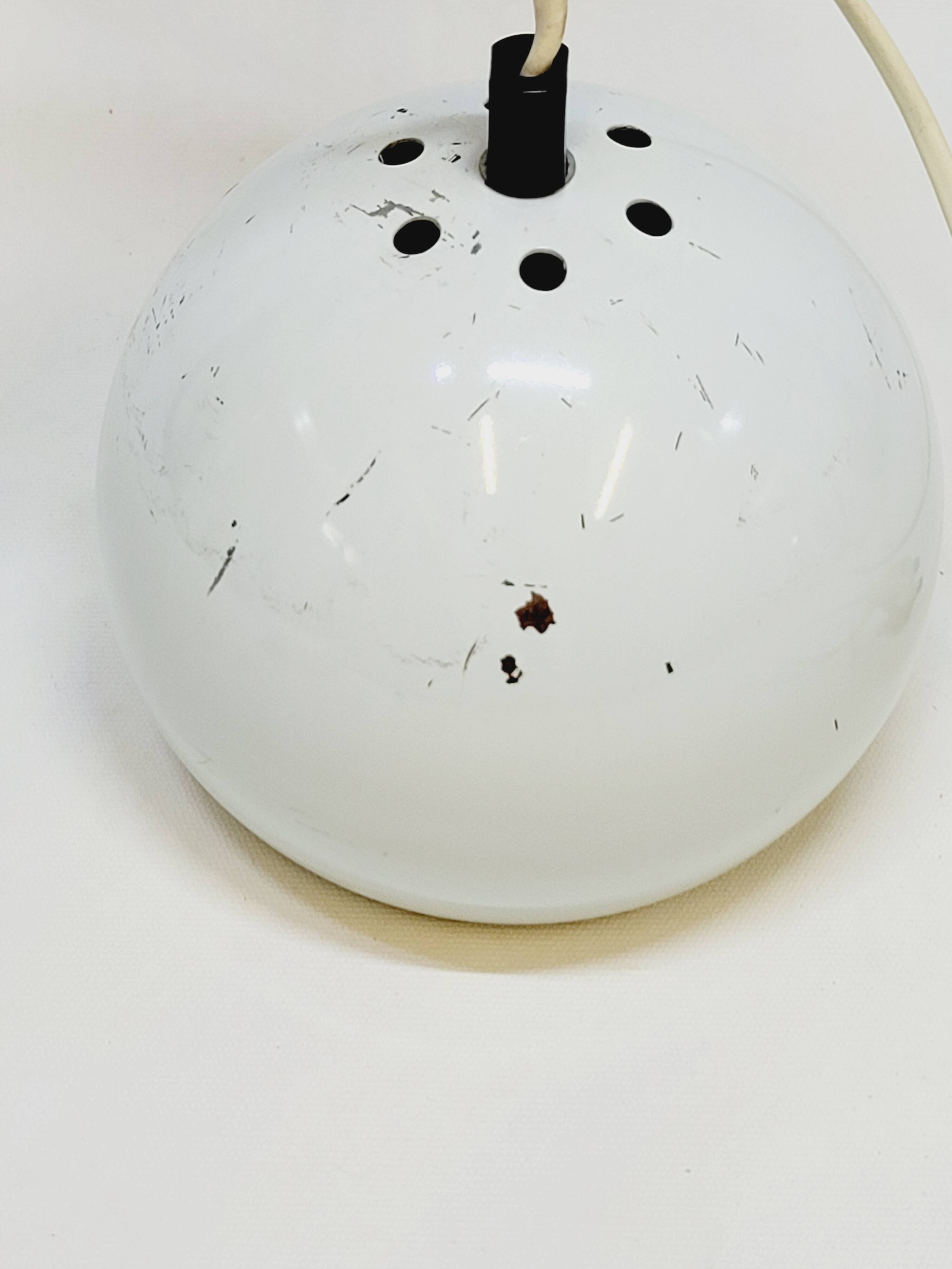 Magnetic Ball Lamp Horn Belysning White Eyeball Vintage Scandinavian Dane