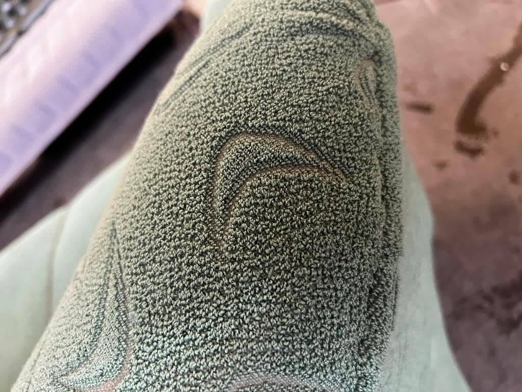 Vintage sea green canapé