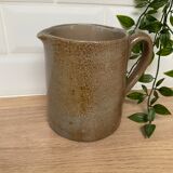 Pitcher, glazed stoneware broc