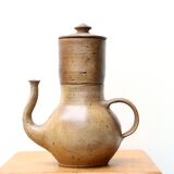Cafetière théière en grès de Jacky Coville, années 60