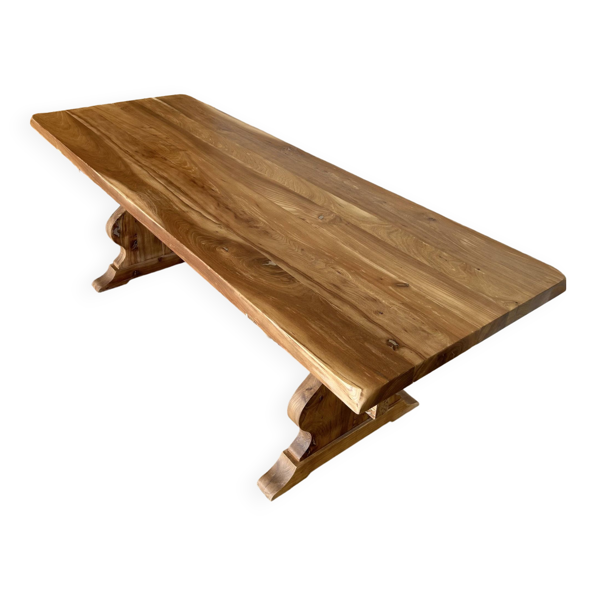 Rare solid wood farm table