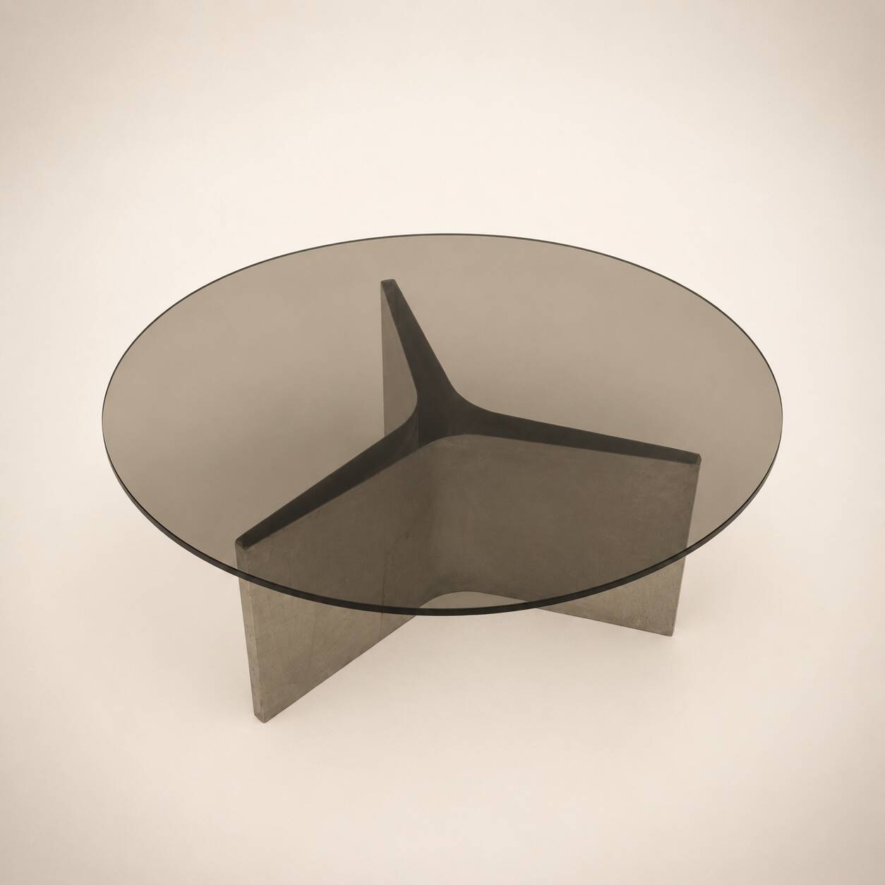 Coffee table Étienne Fermigier, JER, around 1970