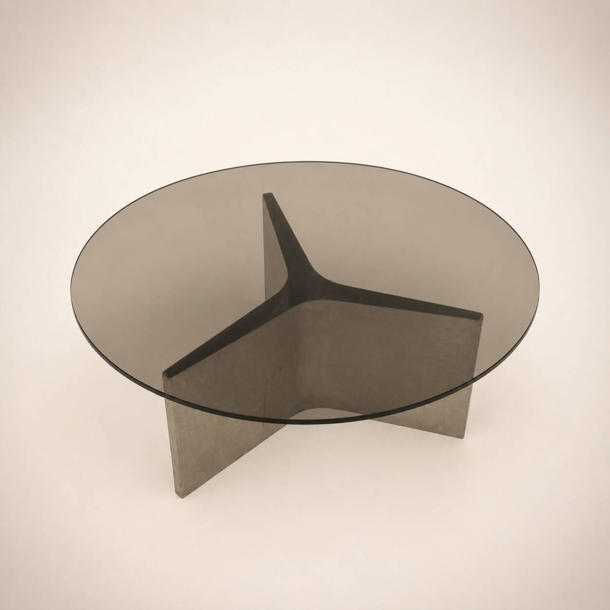 Coffee table Étienne Fermigier, JER, around 1970