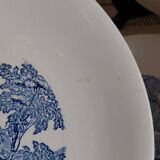 Anciennes assiettes plates Lunéville KG Badonviller