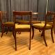 Ensemble de six chaises Regency Bevan Funnell Ltd Reprodux Angleterre années 1970