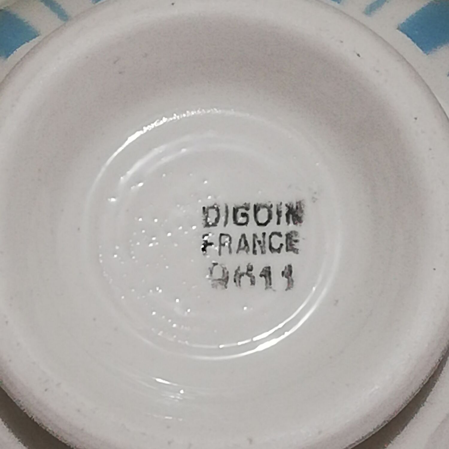 Two bowls signed Digoin