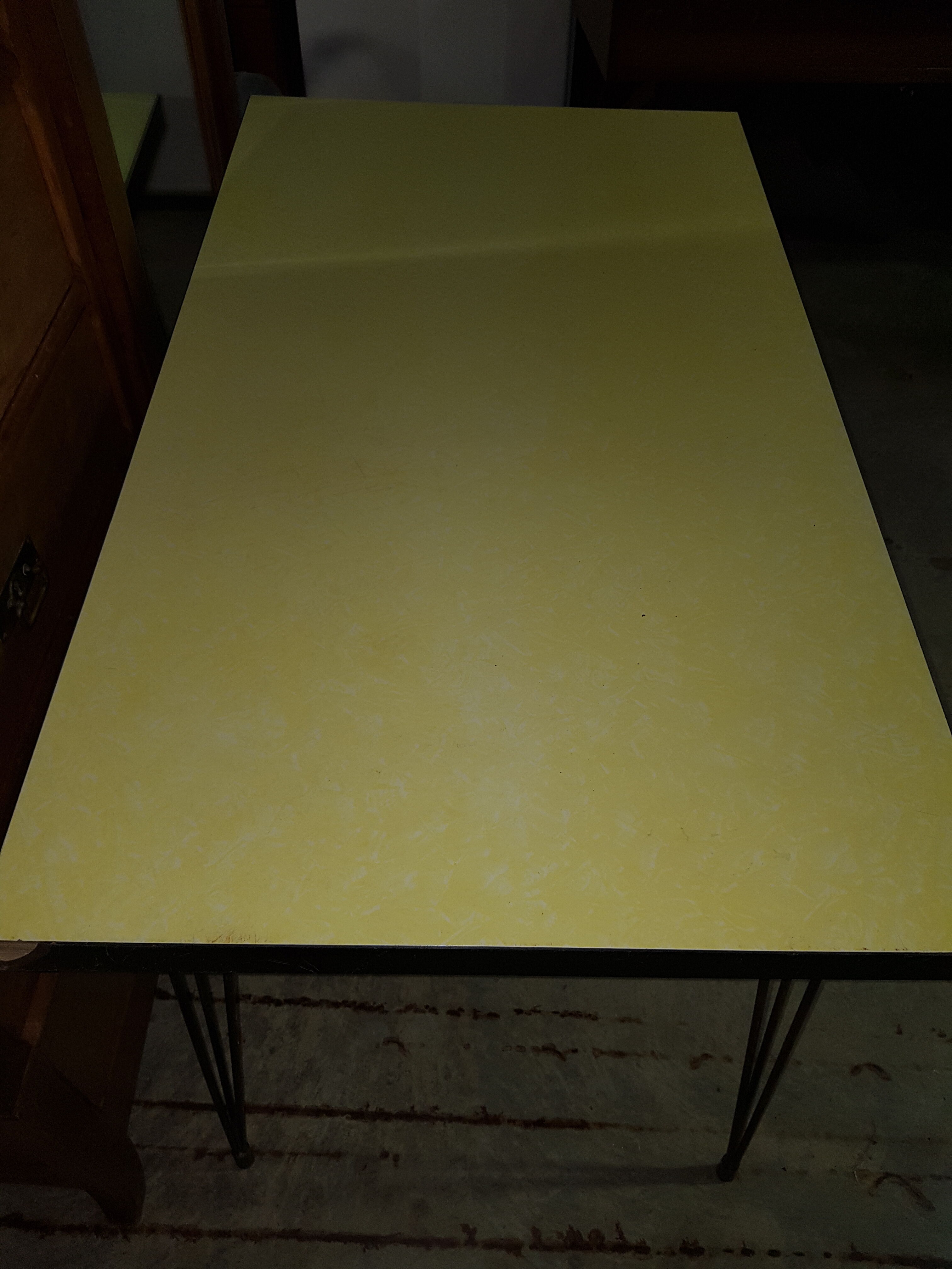 Vintage bistro table