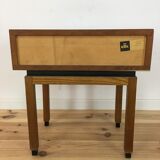 Scandinavian MDK bedside, wood