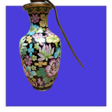 Pied de lampe façon chinoise