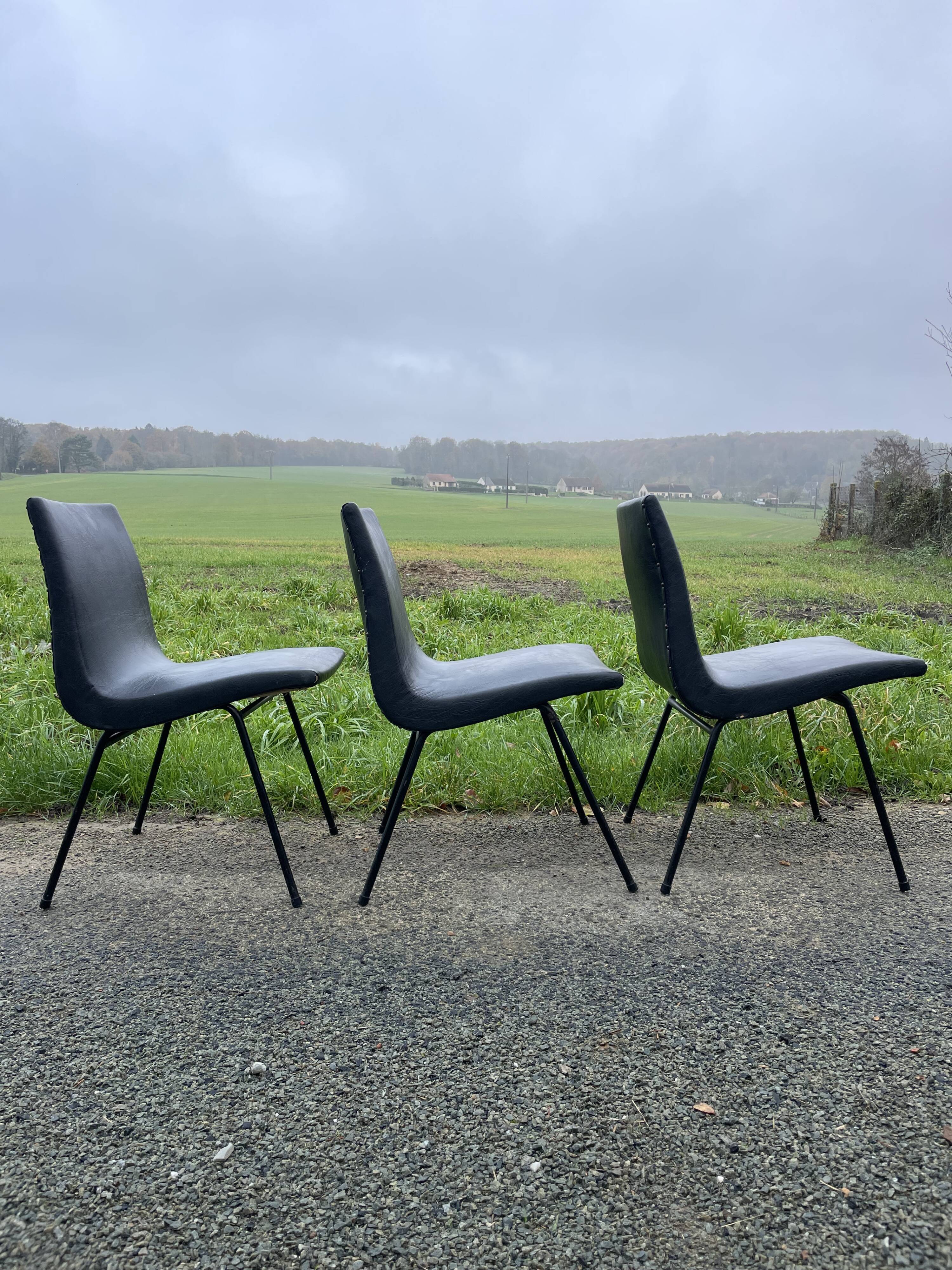Pierre Paulin chairs edition TV furniture