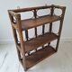 Vintage rattan shelf