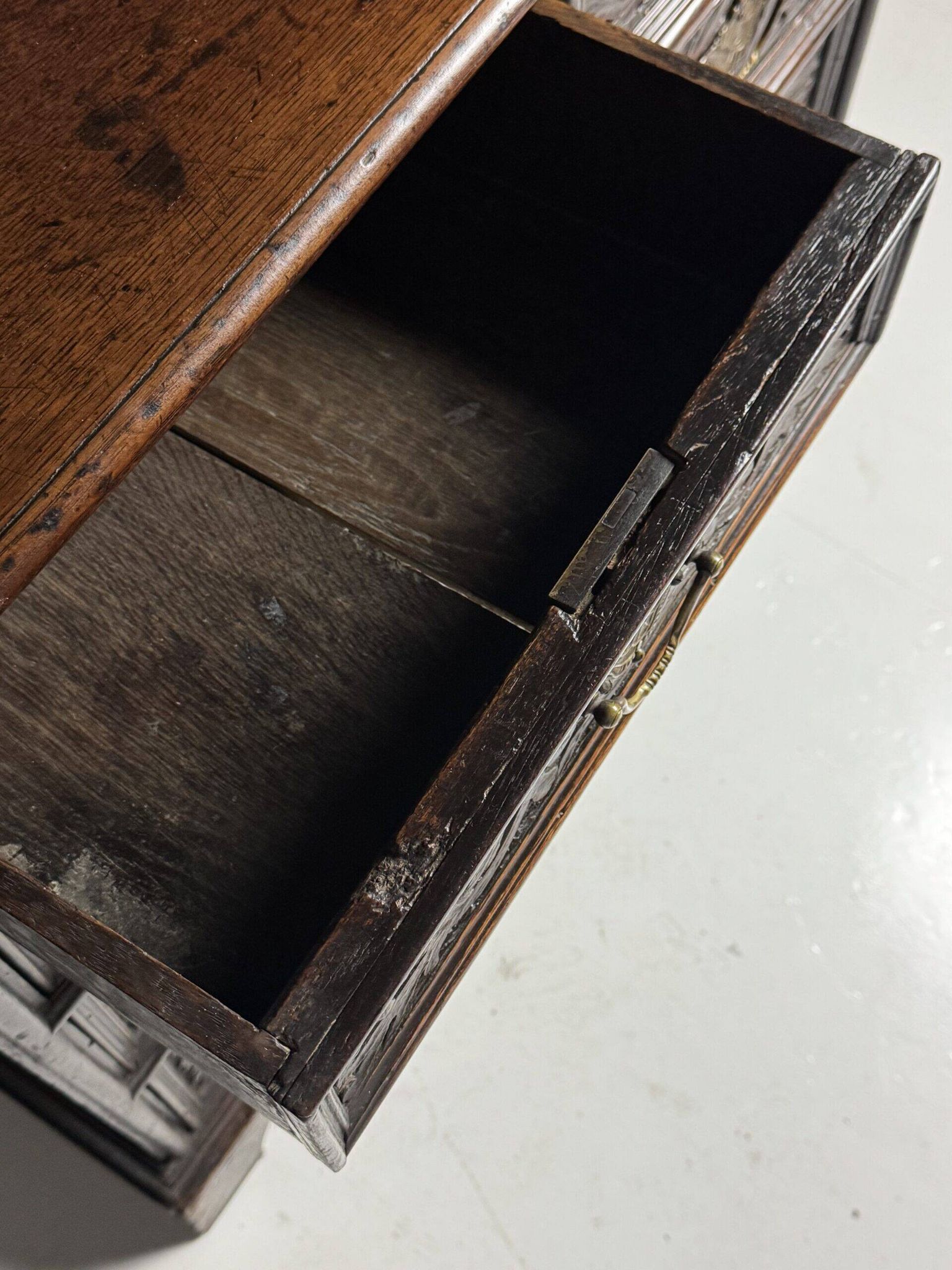 Commode anglaise du 19ème siècle
