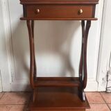Nightstand with vintage drawer